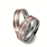 Titanium trouwringen